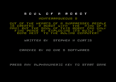 Soul of robot_No one\'s software.rar